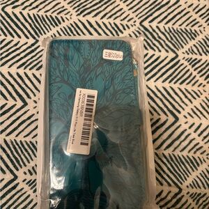 Source Unknown Teal Leaf Design Phone Case for Samsung Galaxy S10 Plus